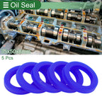 Set of 5 Oil Seal Rotary Shaft Seal 35x50x8mm TPU High Pressure