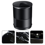 Ash Tray Black Car Garbage Coin Storage Cup Container Simple and Convenient