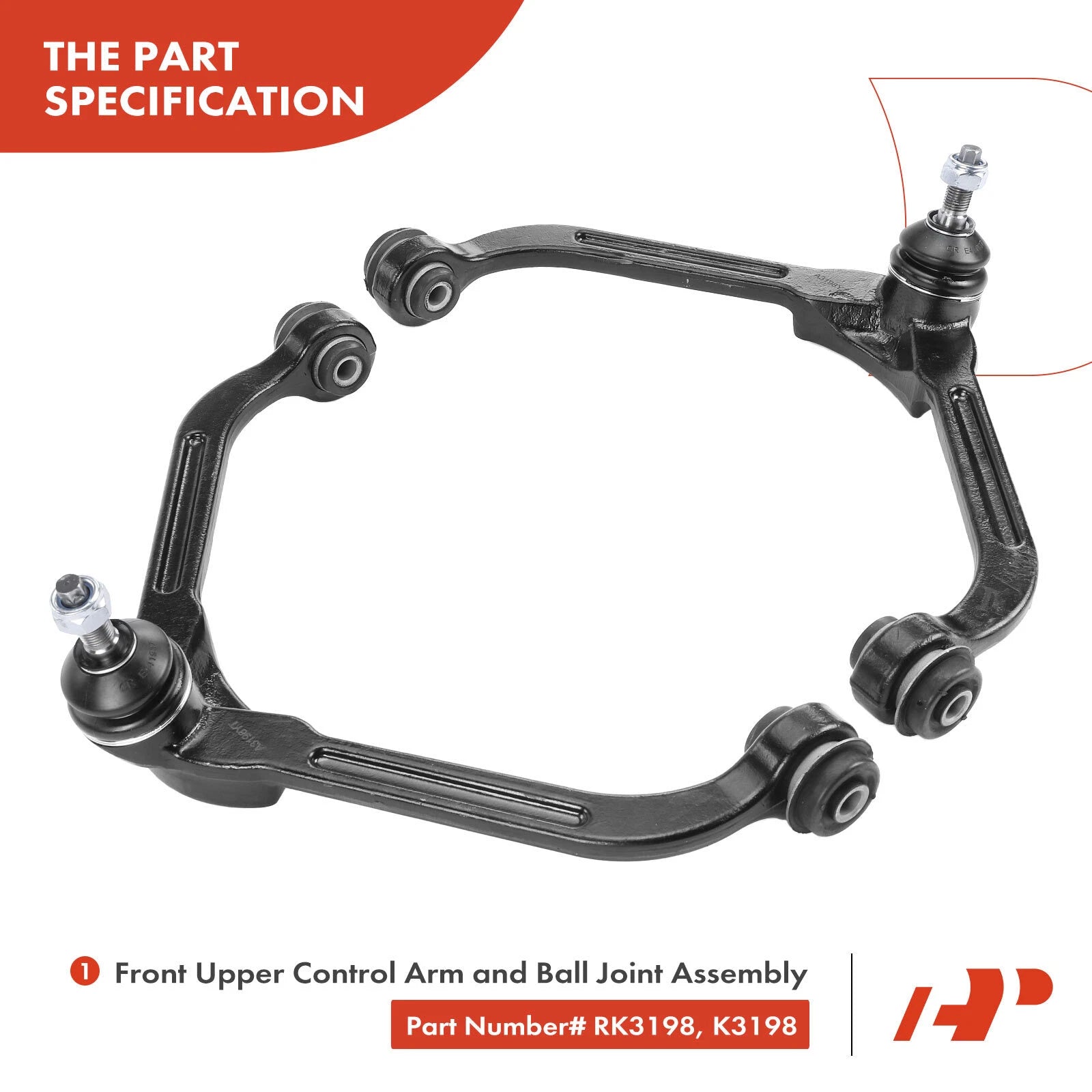 Set of 14 Control Arms with Ball Joints for Jeep Liberty