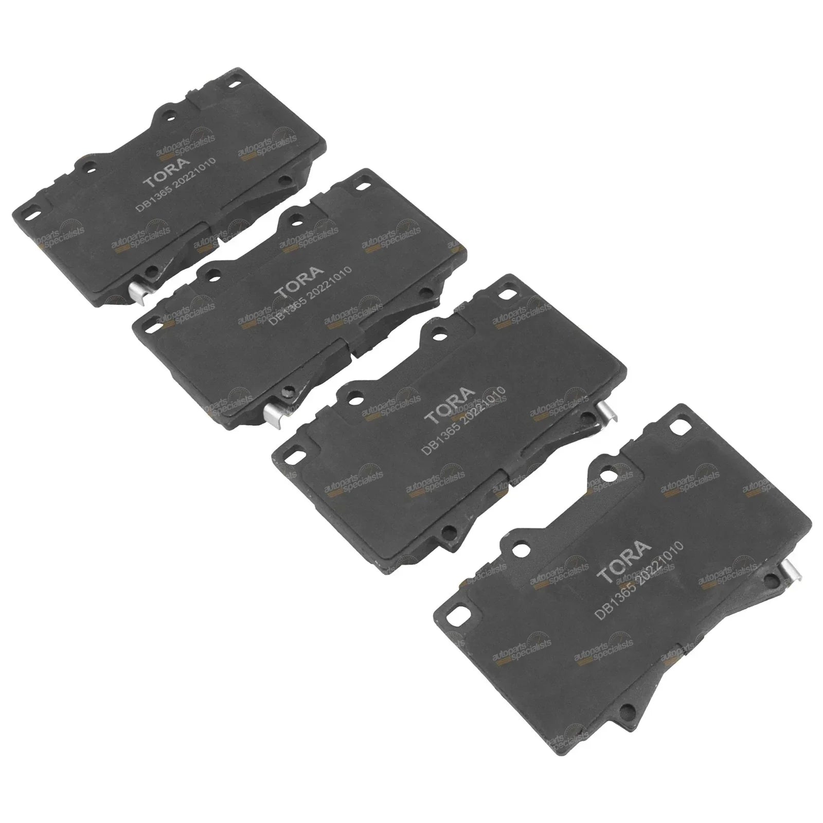 4x4 Front Disc Brake Pads for Toyota Landcruiser 78-105 Series (1998–2019)