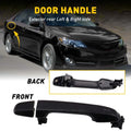 Outside Rear Door Handle Left or Right for Toyota Camry (2012–2017) Black