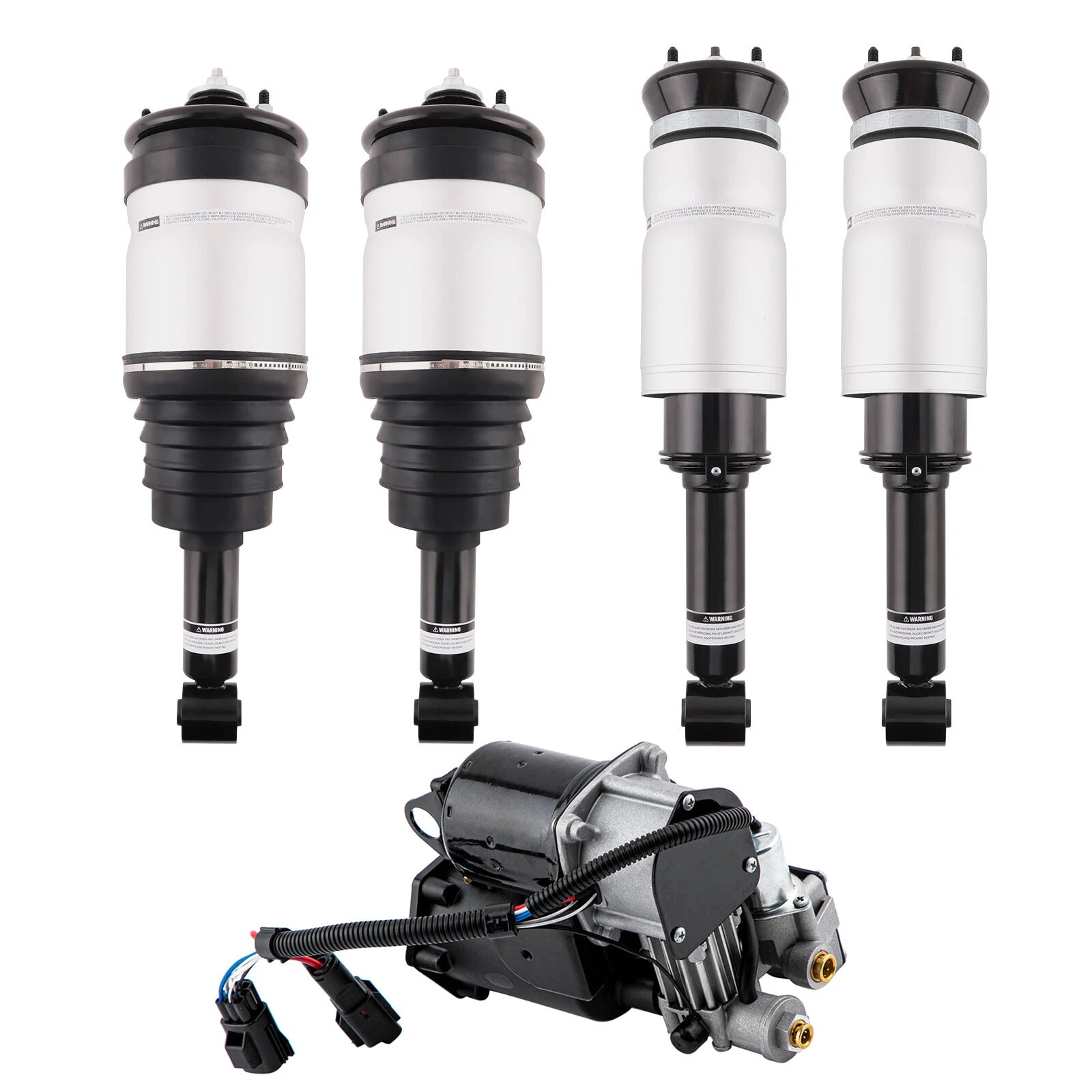 Air Suspension Struts Compressor Pump Full Kit for Range Rover Sport (2005–2013) LR015303