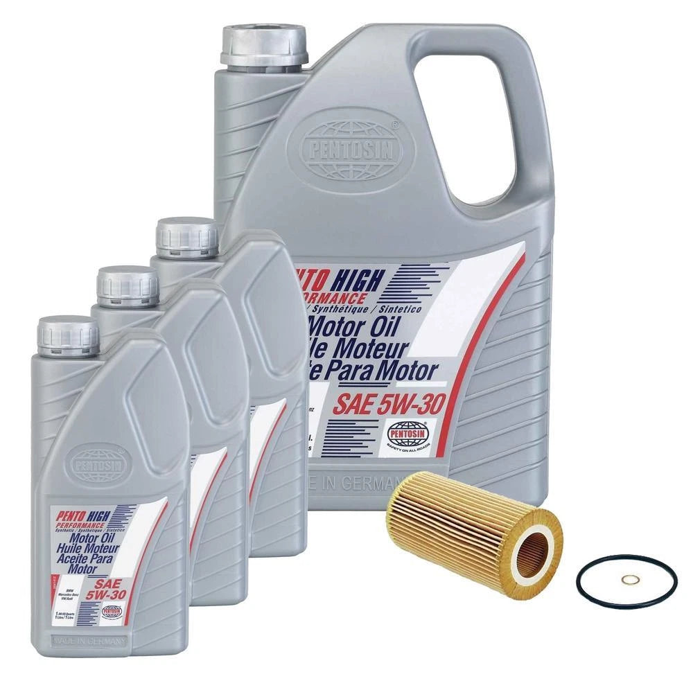 8L 5W30 Oil Change Kit for BMW E31 E32 E34 E38 E39 E53