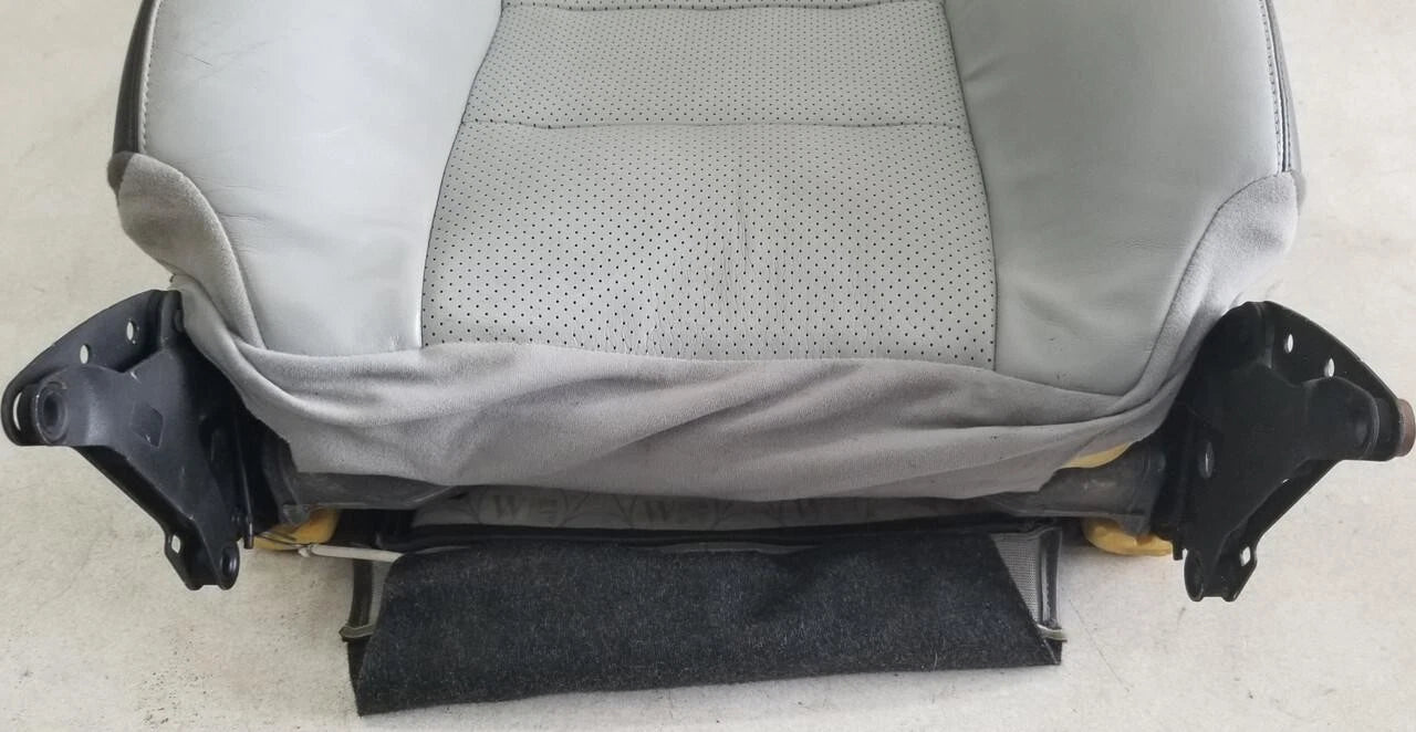 Front RH Passenger Seat Back Cushion for Jaguar S-Type (2003–2008) - Two Tone Gray