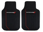 Set of 6 Dodge Elite Logo Seat Covers, Floor Mats, Steering Wheel Cover