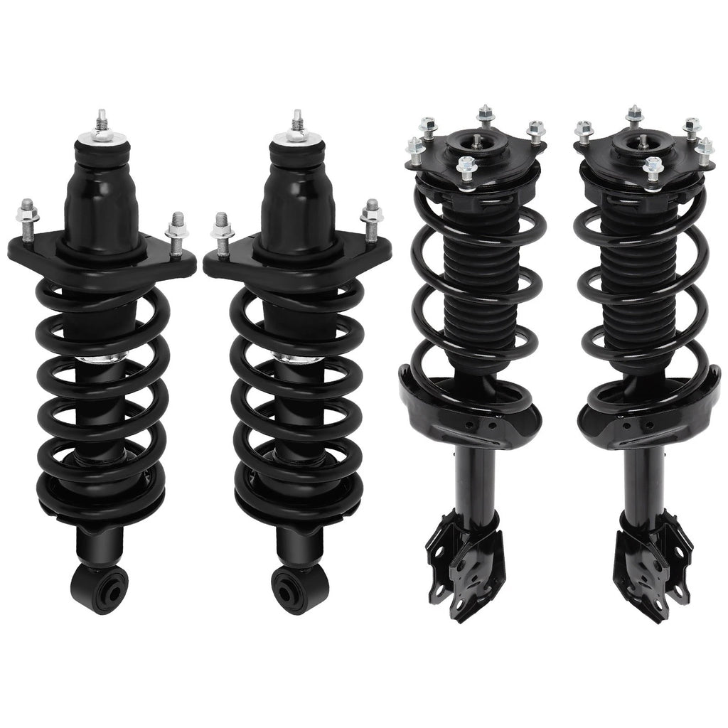 Set of 4 Complete Struts Shocks Springs & Mounts for Honda CR-V (2007–2011)