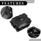 Engine Oil Pan No. 52852912AA/52852912AC for Dodge Challenger (2009–2010) Black
