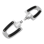 Chrome Highway Footpeg Footrest Male Mount for Harley Touring Road Glide (2009-2023)