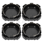 Set of 4 Black Wheel Center Caps for Polaris General 1000 (2016–2025)