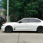 Gloss Black Add-On Side Fender Vent Duct Trims for BMW 3-Series G20 G21