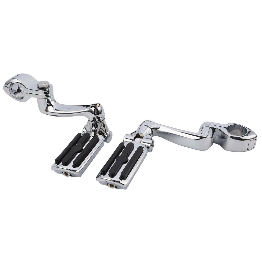 32mm Adjustable Footpeg Pegs Mount Kit for Highway Bars (1 1/4")
