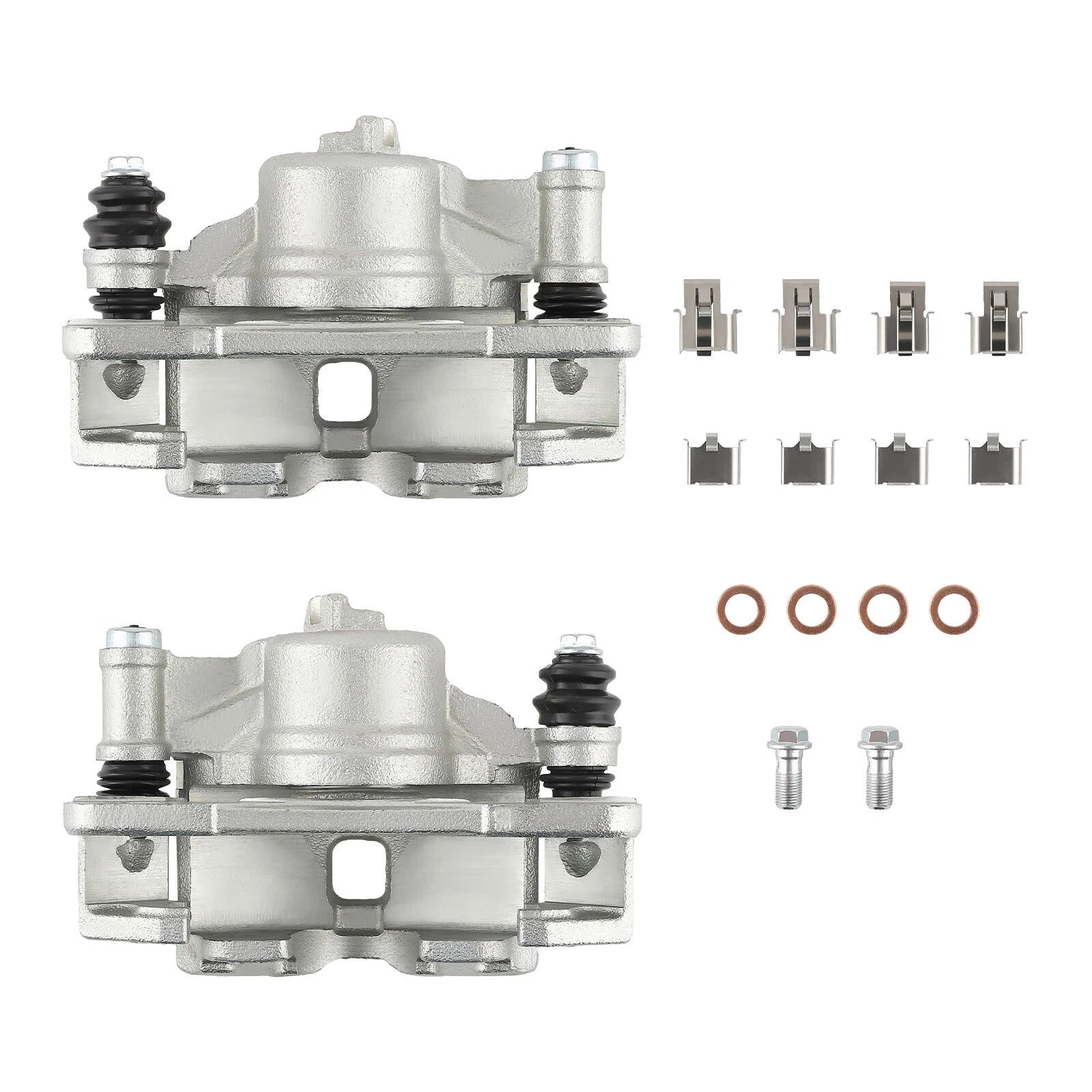 2X Brake Caliper with Bracket for Honda Civic (1990-1995)