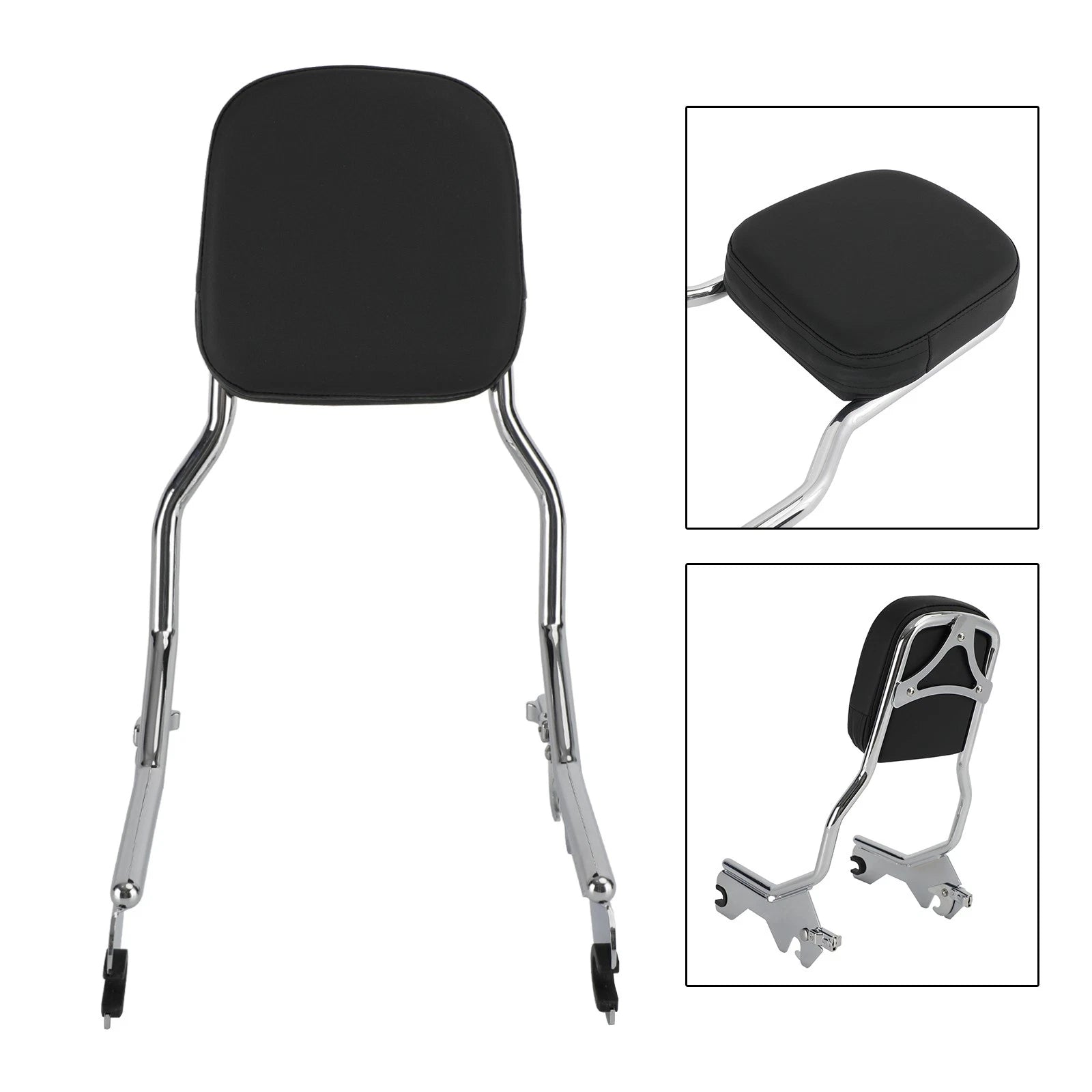 Passenger Sissy Bar Backrest for Harley FXBB Softail Slim (2018–2023)