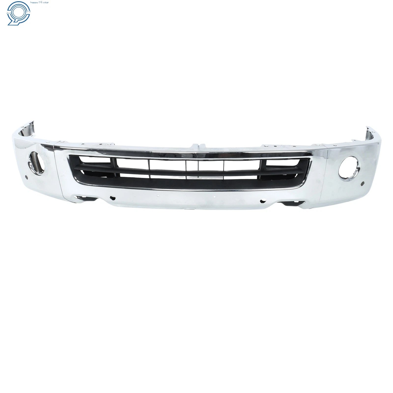 Chrome Front Bumper Split for Nissan NV1500 NV2500 NV3500 (2012–2021)