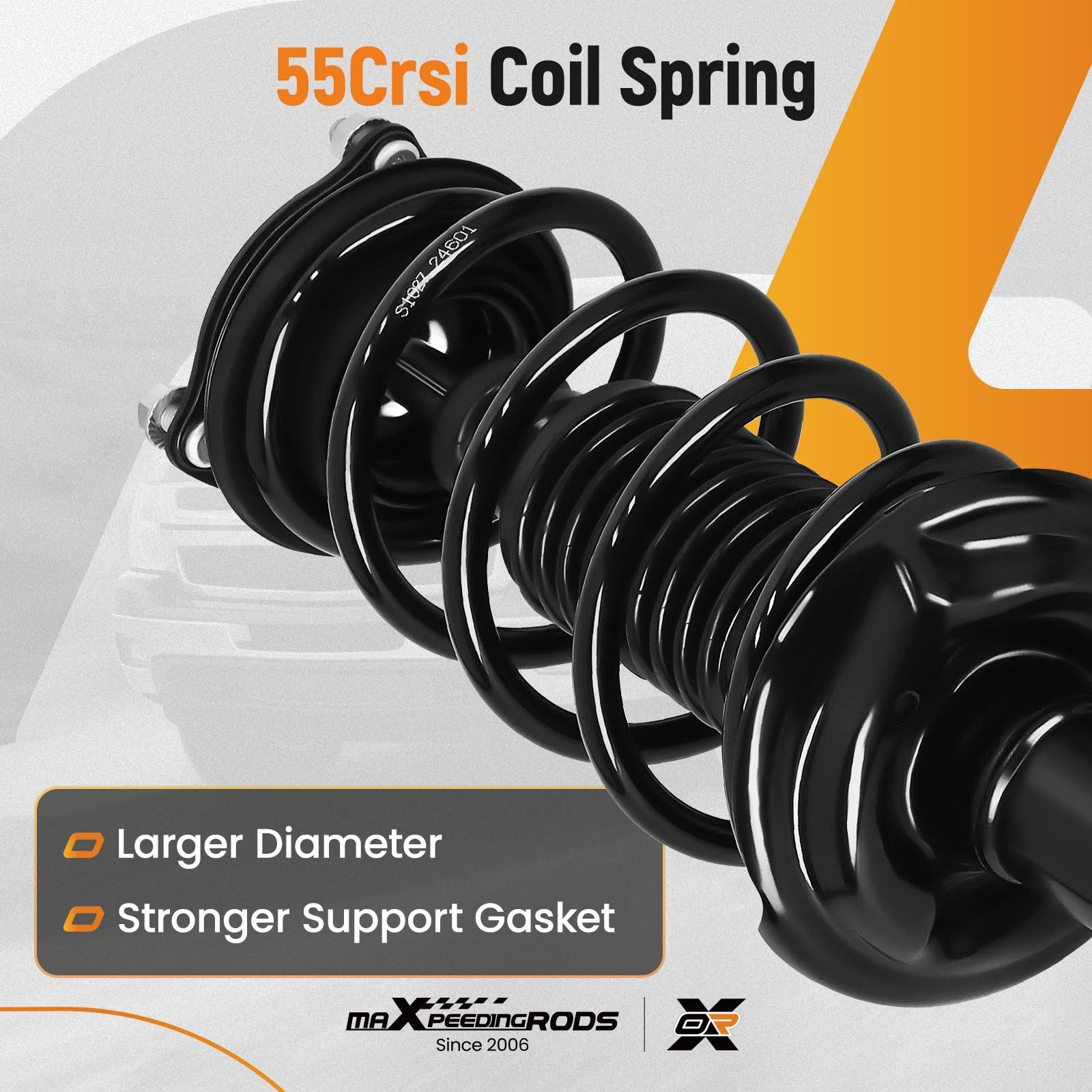 Front Complete Struts w/Coil Springs for Honda Civic (2013-2015)