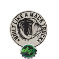 Bulldog Built Like a MACK Lapel Pin Emblem for Diesel Trucks (All Years)