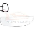 Towing Mirror Glass Lower for Ford F-250 F-350 F-450 F-550 Super Duty (1999–2007) RH