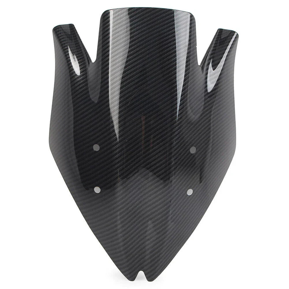 Black Carbon Fiber ABS Windshield for KAWASAKI Z1000 (2007-2009)
