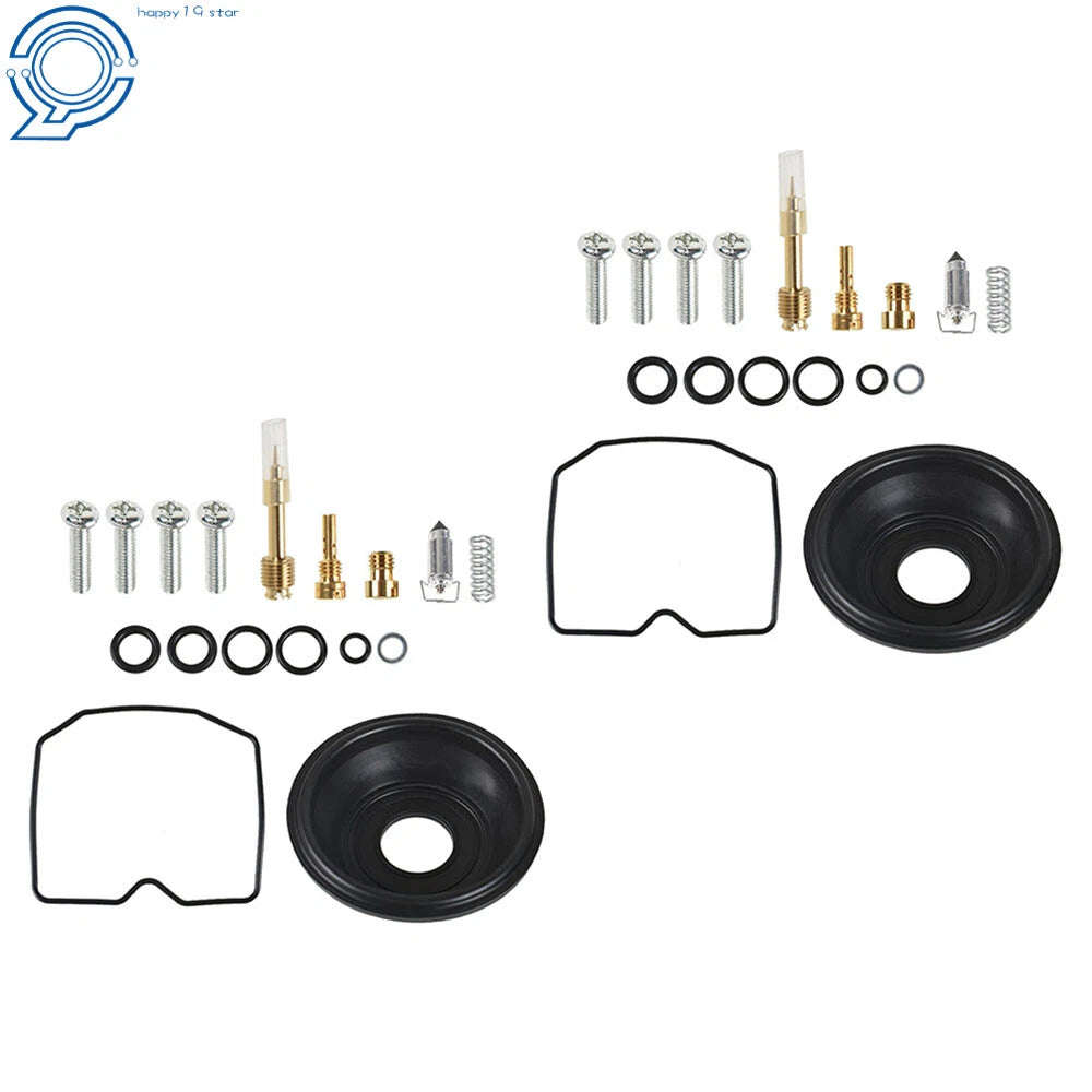 2 Carburetor Repair Kits for Kawasaki 454 LTD EN450A (1985–1990)