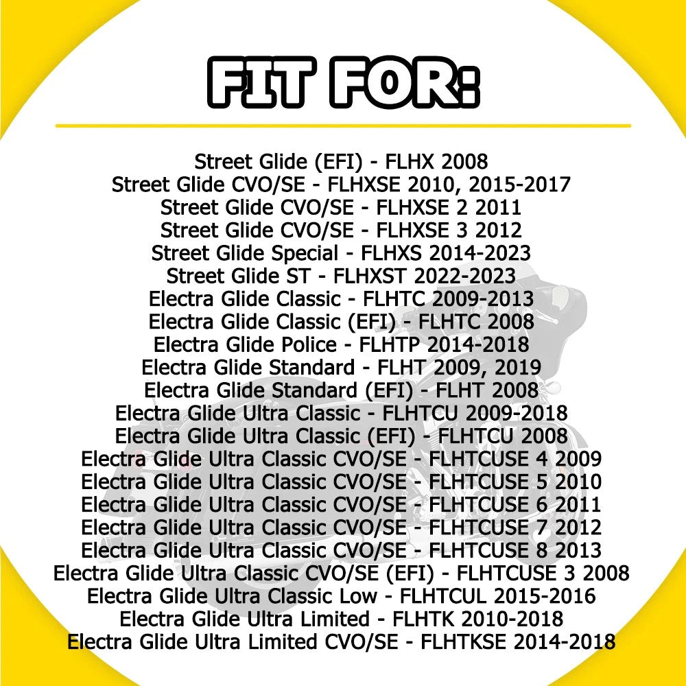 25mm Wheel Bearings 9276 Y for Harley-Davidson Road Glide Custom FLTRX (2010–2013)