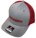 Kenworth Heather/Red Mesh Cap