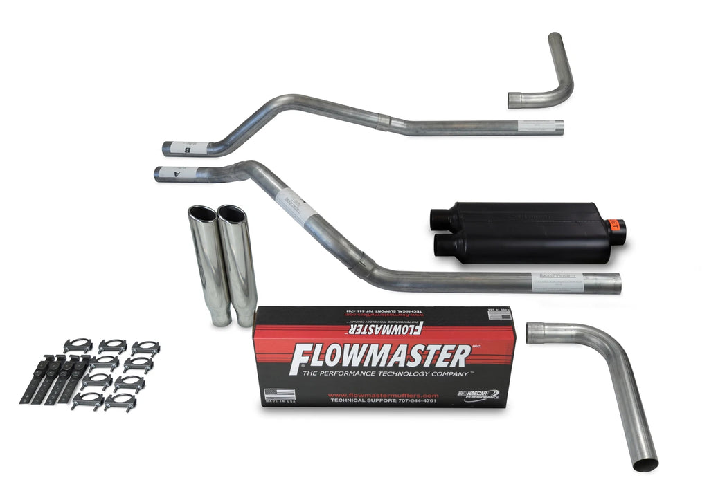Dual Exhaust Kit for Chevy Blazer (1992–1994) Flowmaster 50 Series