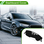 Dashboard Cover Mat for Audi Q3 (2019–2022) Sun Protector Pad Black