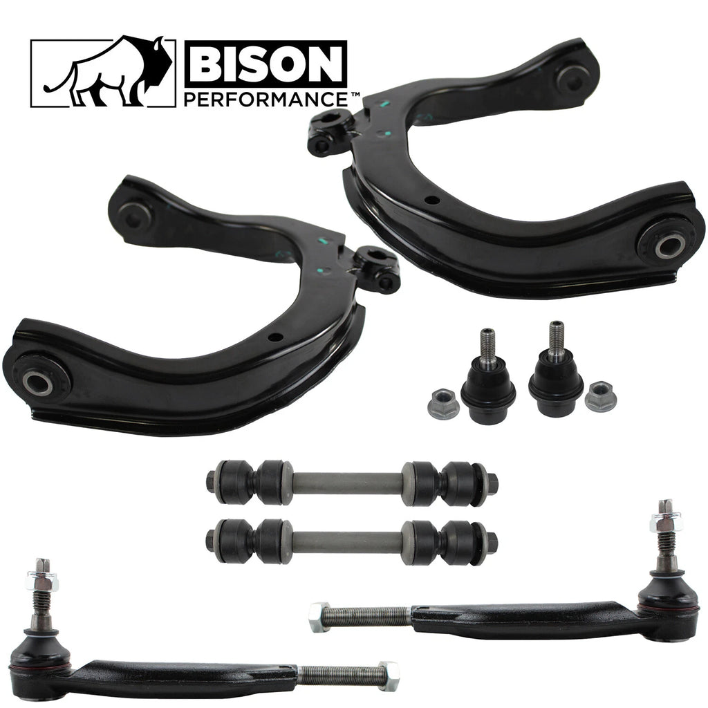 8pc Front Upper Control Arm Sway Bar Tie Rod Kit for Chevy GMC