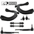 8pc Front Upper Control Arm Sway Bar Tie Rod Kit for Chevy GMC