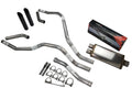 Dual Exhaust System for Nissan Titan (2004–2006) 2.5" Black Tip