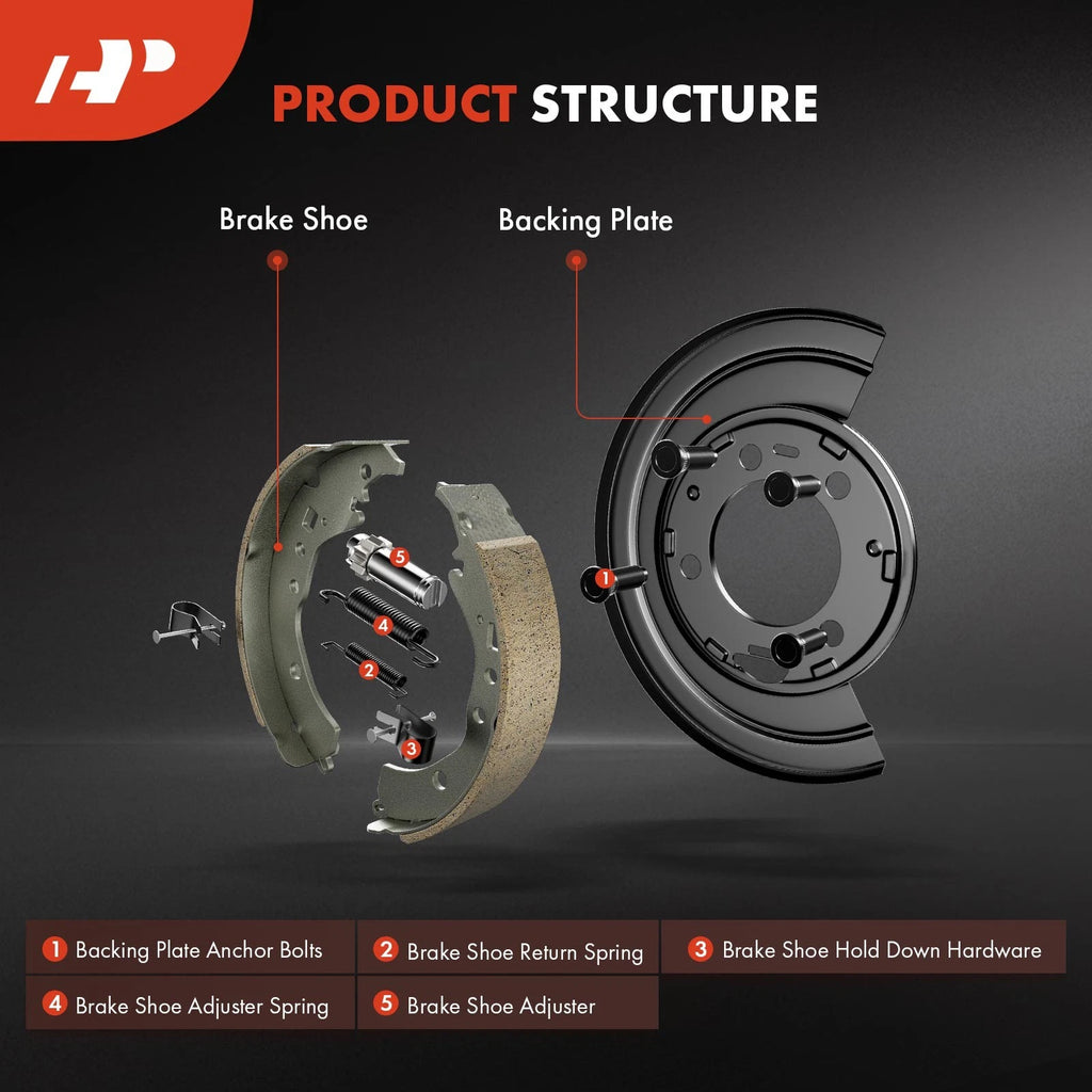 2X Rear Brake Dust Shield for Jeep Grand Cherokee Dodge Durango (2011–2019)