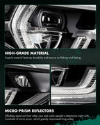 Full LED Headlights Assembly Pair for BMW X3 X4 G01 G02 G08 (2018–2021)