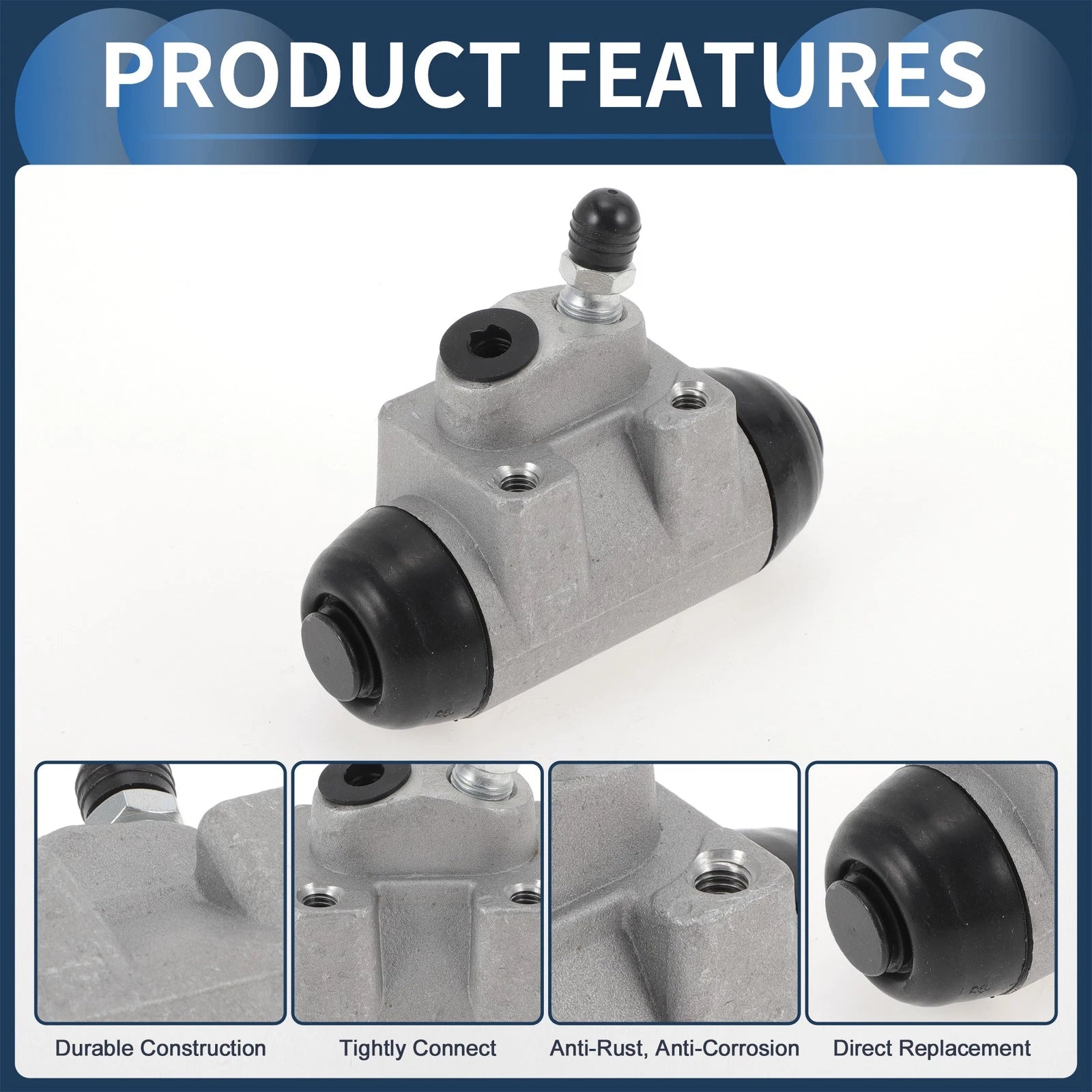 Rear Left Brake Wheel Cylinder No. 584204A000 for Hyundai H-1 (1997–2008)