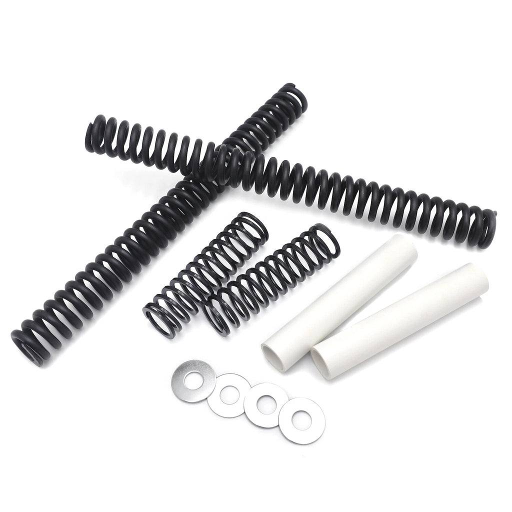 Set of Drop-In Fork Lowering Kit for Harley Softail 41mm (1994–2003) Touring (2006–2013)