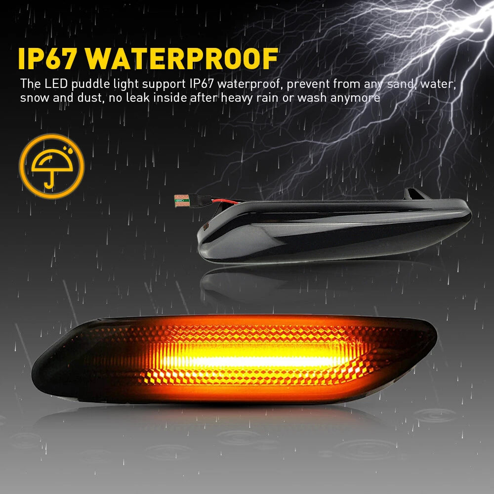 LED Side Marker Turn Signal Light for Mini Cooper Countryman (2010–2016)