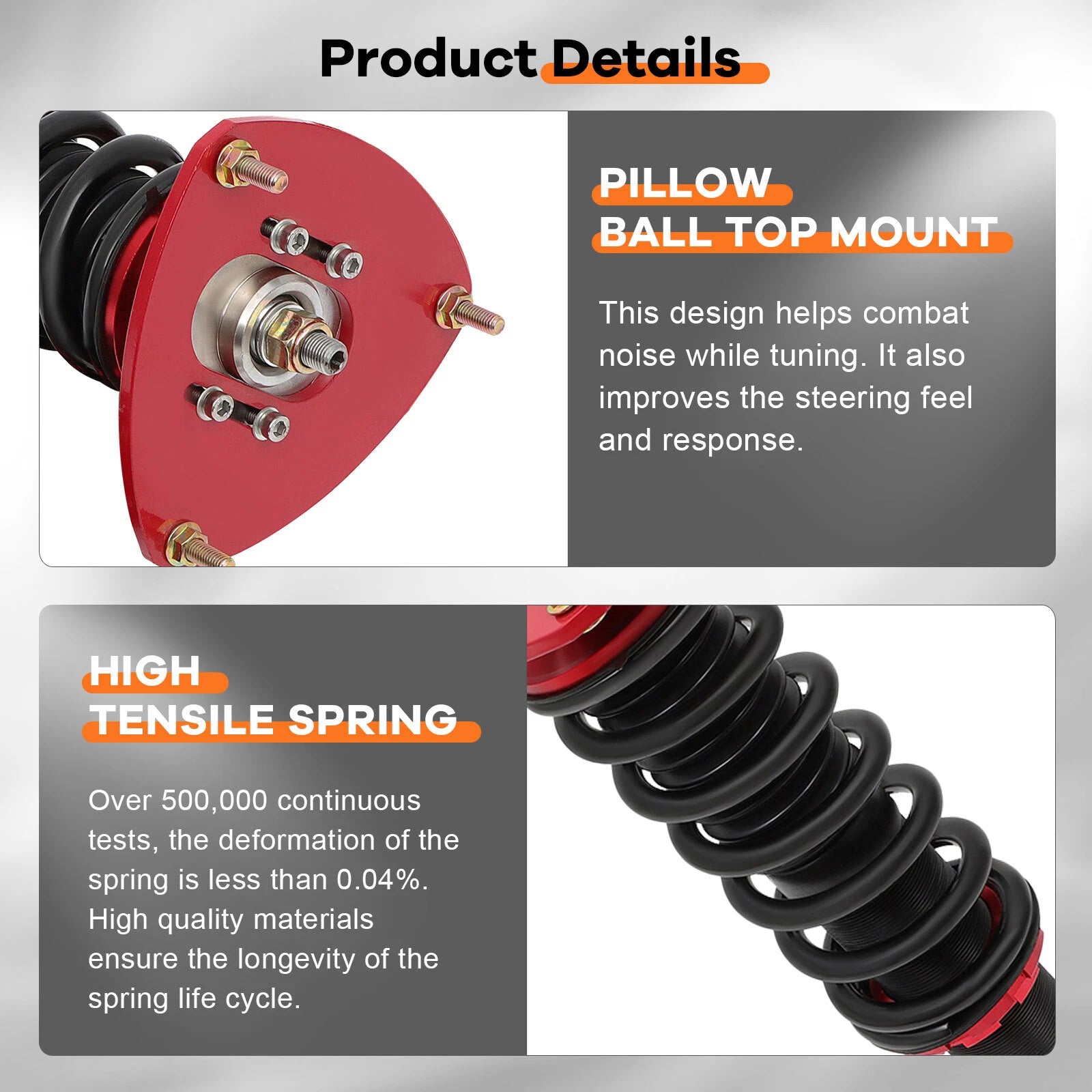 Coilovers for Subaru Legacy (2005-2009) Suspension Struts Shocks Kits