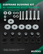 Subframe Kit with Hardware for Chevy Camaro Firebird (1967–1972)