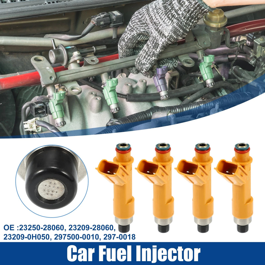 Set of 4 Fuel Injector Nozzles for Toyota Camry 2.4L (2003–2010) 23209-2806