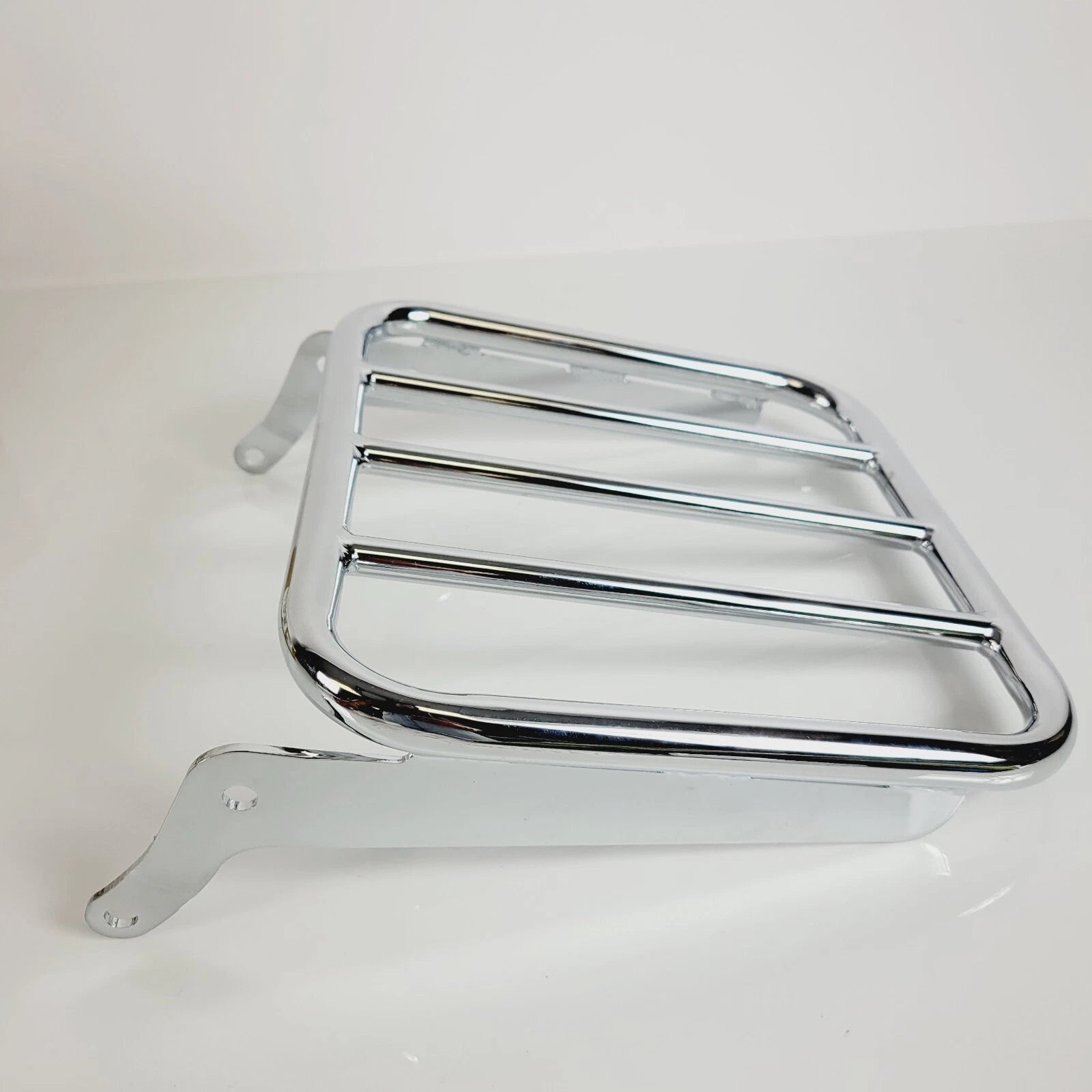 Chrome Luggage Rack Add-On for Harley Softail (2018)