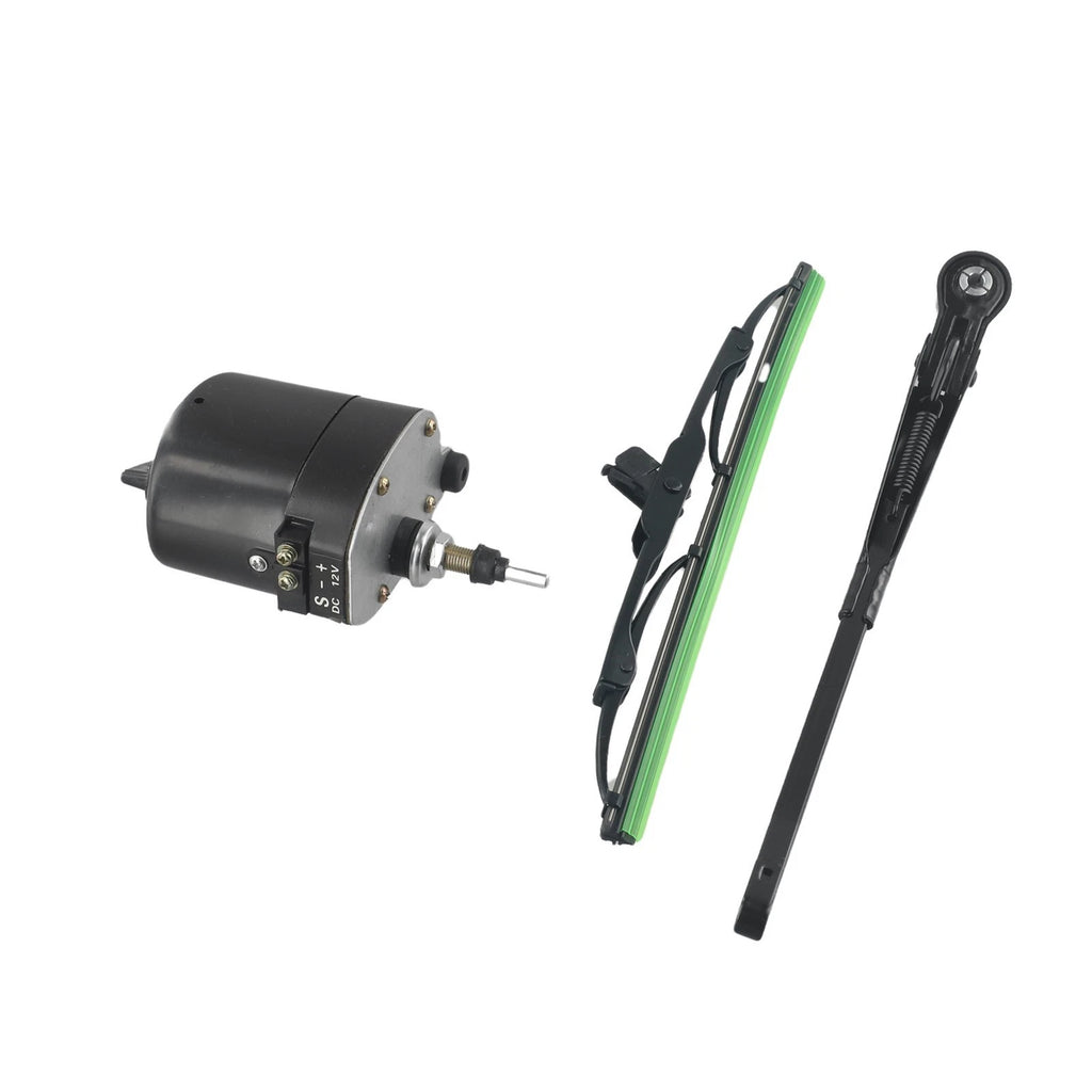 12V Wiper Motor with Blade for ATV UTV Tractors (Fishing, Caravan)