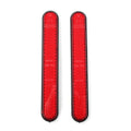 Red Rear Shock Absorber Reflector Strips for Harley Sportster 883 1200 (2004-2023)