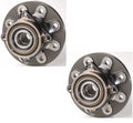 Set of 2 Front Moog Wheel Bearing Hub Kit for Ram 2500 (1994–1999) 4WD ABS