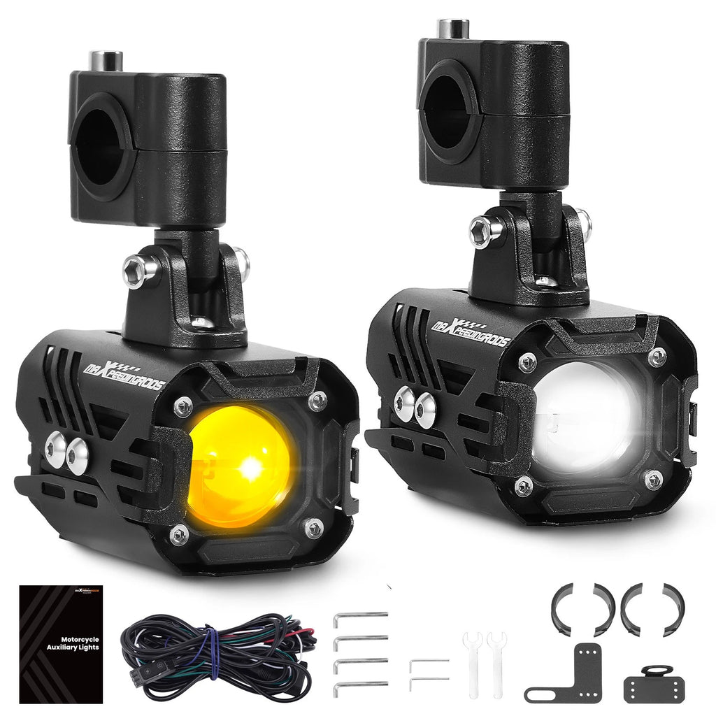 80W LED Auxiliary Fog Light for Motorcycle ATV UTV (12V)