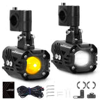 80W LED Auxiliary Fog Light for Motorcycle ATV UTV (12V)