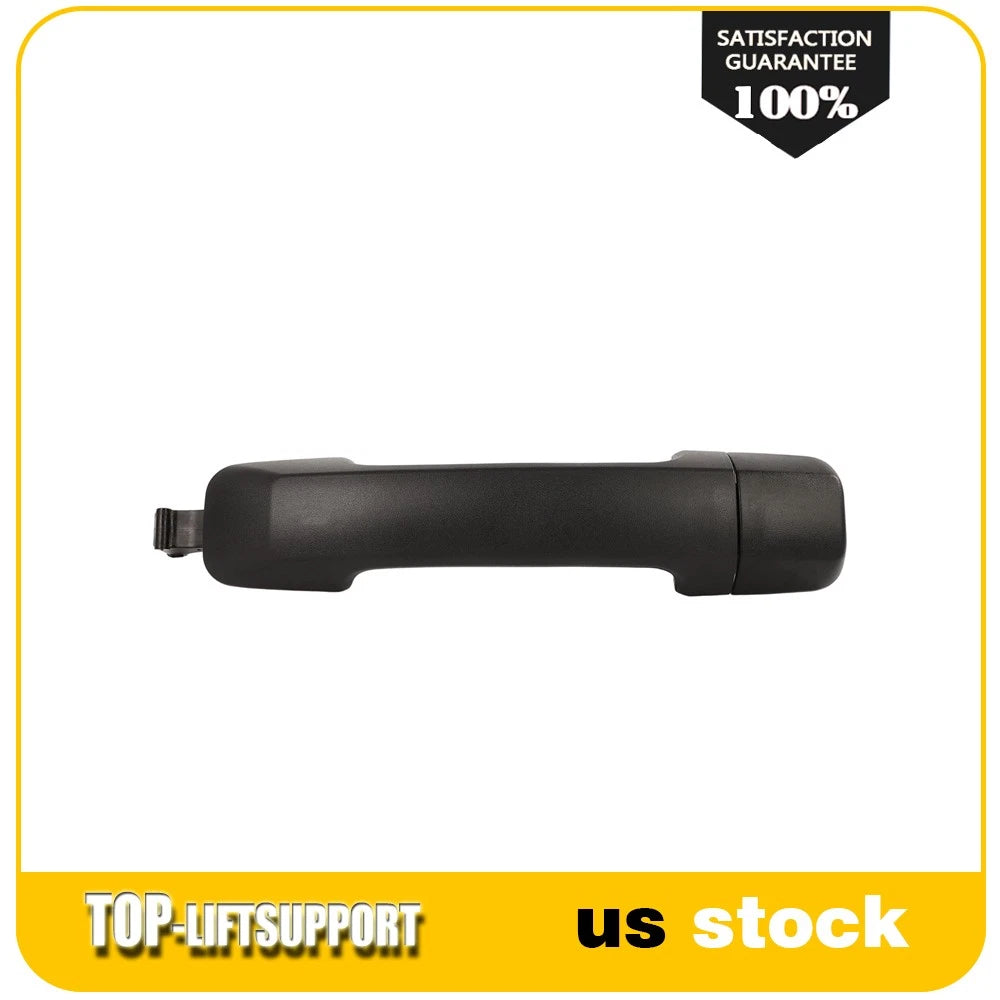 Set of 4 Black Housing Exterior Door Handles for Toyota Tundra (2007–2019)