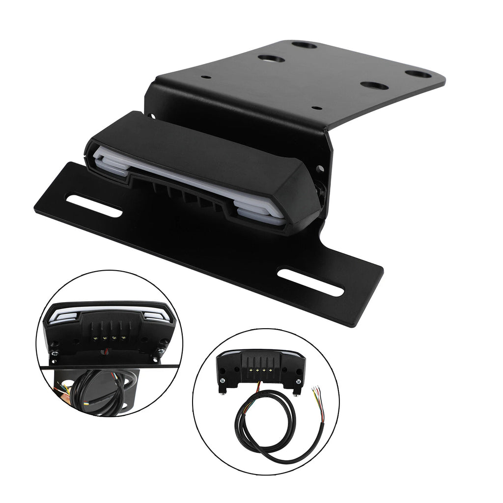 License Plate Holder Bracket for Kawasaki D-Tracker-X KLX250 S/SF (2008–2022)