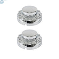 Set of 2 Rear Wheel Center Caps for Ram 4500 5500 (2019–2020) Chrome