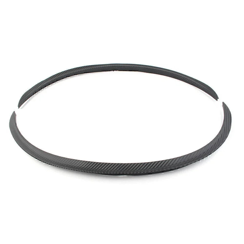Carbon Fiber Wheel Eyebrow Arches Fender Flares Trim Cover for Car