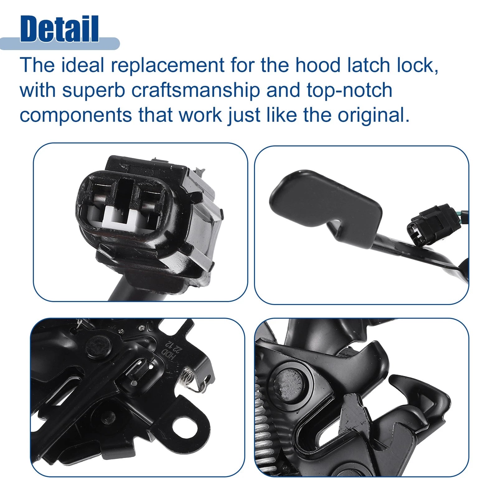 Hood Latch Assembly for Toyota RAV4 (2019–2021) No. 535100R060