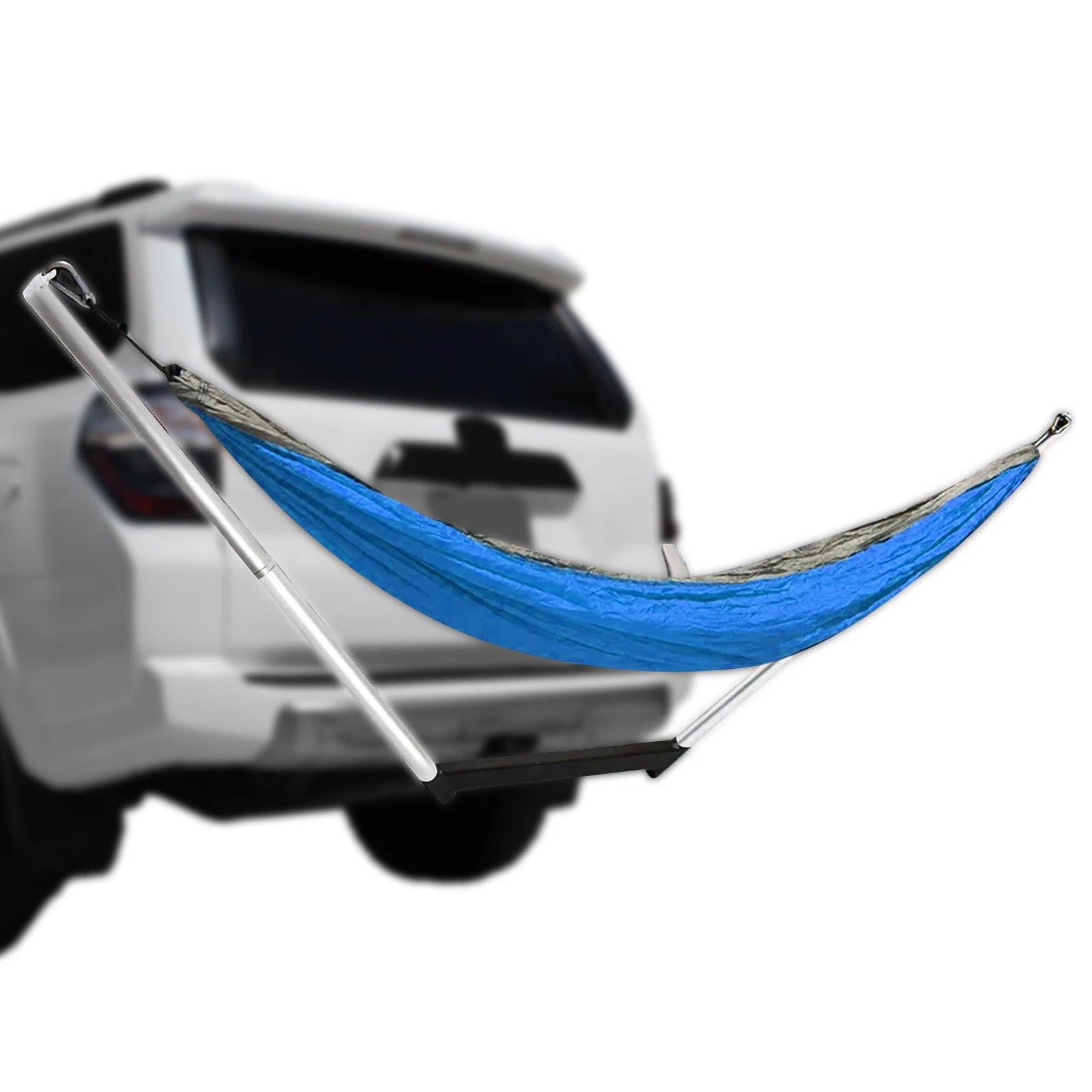 Trailer Hitch Mount Hammock Stand for Universal 2" Receiver (300LBS, 114")